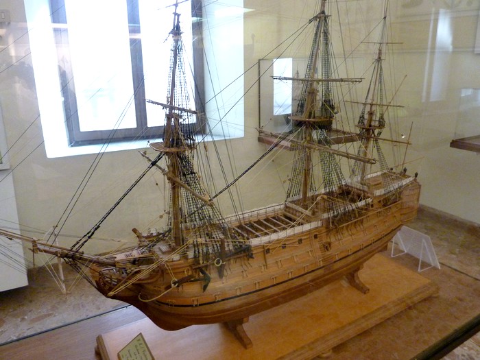 Visite du musée de l'Hstoire navale de Venise (dit Musée de l'Arsenal) P1020740