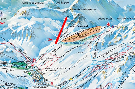 Télésiège fixe 3 places (TSF3) Col des Vés Tignes13