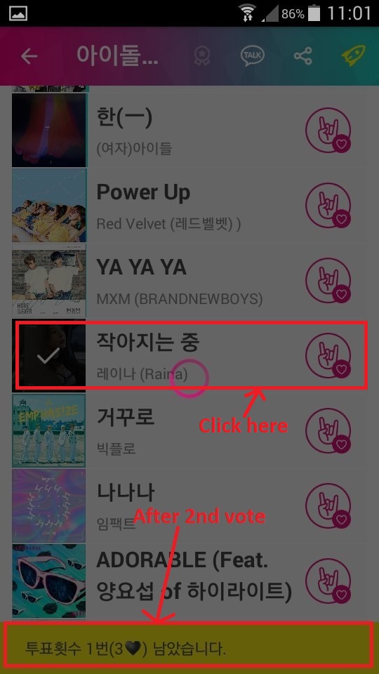 [DISCUSSION] How to Vote for Raina on Show Champion Vote0012