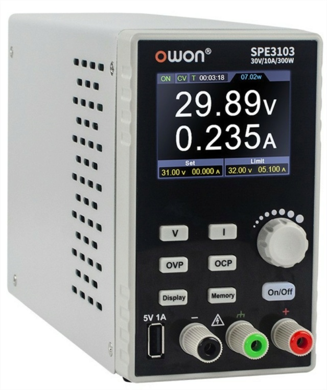 Rendre (plus) silencieuse une alim Owon SPE6103 Facade11