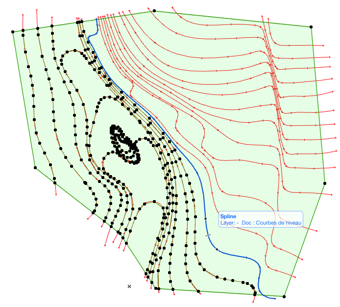 [ ARCHICAD ] TUTO - Modélisation de terrains sur base de courbes 1-3_ba10