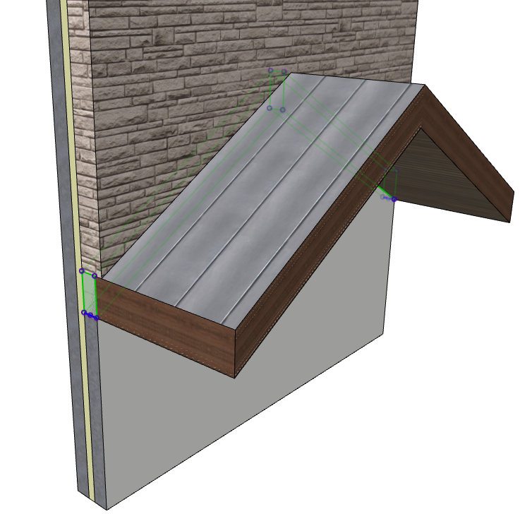  [ ARCHICAD ] TUTO - Gestion mur intérieur / extérieur au droit d'un raccord de toiture Captur41