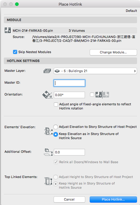  [ ARCHICAD ] Modules : plusieurs projets sur un même terrain Screen16