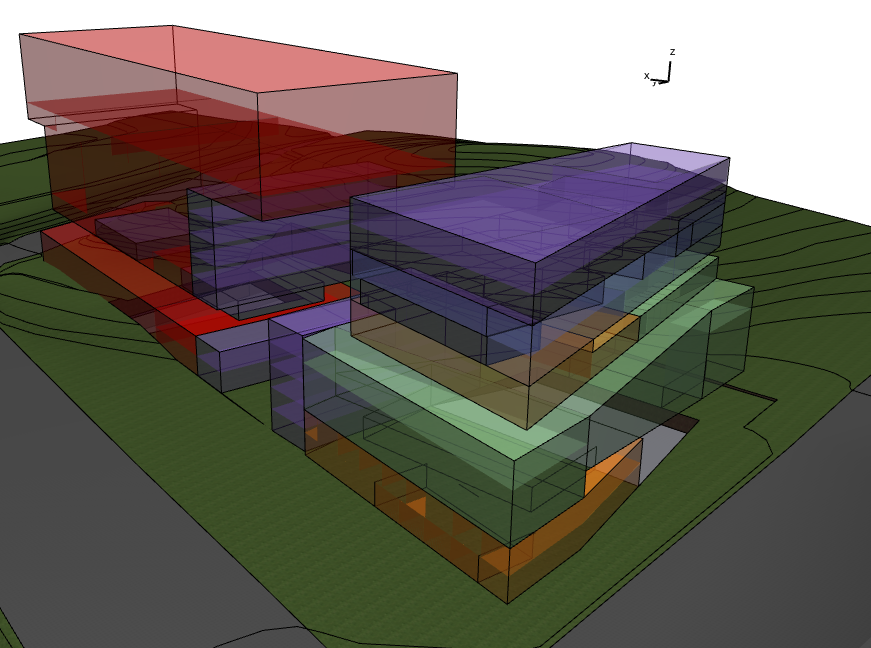  [ ARCHICAD ] Zones 3D sur plusieurs niveaux / dépendance étages / coupes Screen94