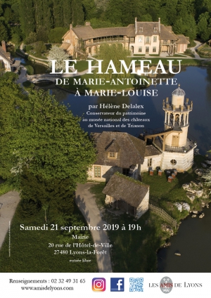 Conférence "Le Hameau, de Marie-Antoinette à Marie-Louise" - Journées du Patrimoine 2019 4155