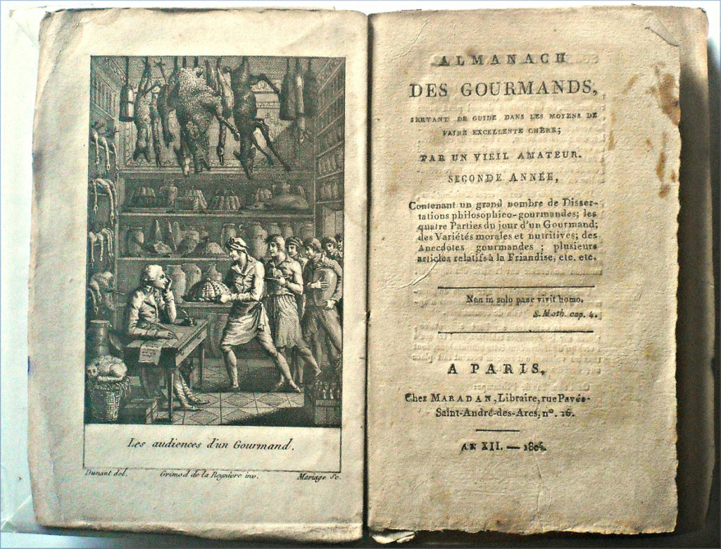 Alexandre Balthazar Laurent Grimod de La Reynière  ( 1758 - 1837 ) Almana13