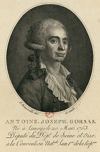 Antoine-Joseph Gorsas ( 1752 - 1793 ) Antoin14