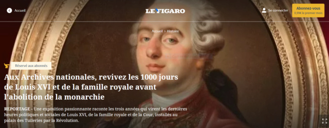 archives - Exposition aux Archives nationales : Louis XVI, Marie-Antoinette et la Révolution, la famille royale aux Tuileries  Capt1492