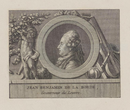 Jean-Benjamin de La Borde (ou de Laborde) (1734-1794), premier valet de chambre du roi Louis XV Capt1700