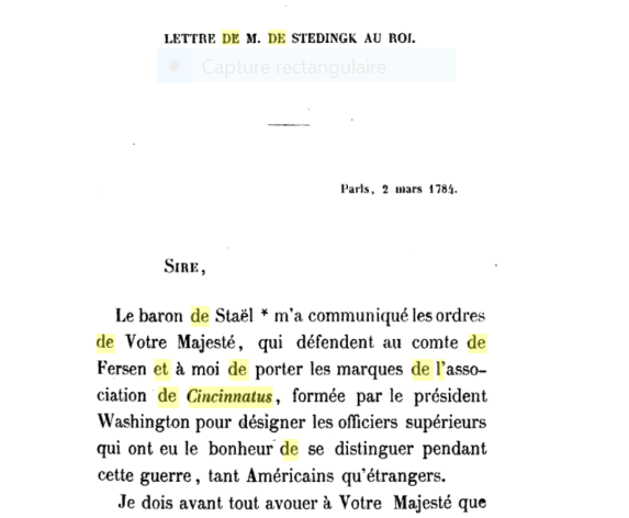 L'Ordre de Cincinnatus & la Société des Cincinnati Captu699