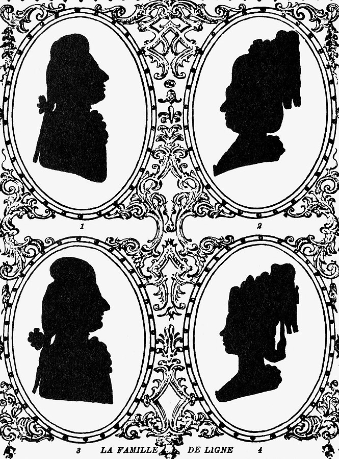 silhouette - L'art du  " Portrait en Silhouette " ou " à la silhouette " - Page 3 Franzo12