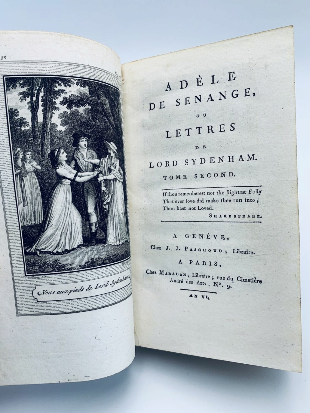 Adélaïde Filleul, comtesse de Flahaut puis baronne de Souza ... H-300013