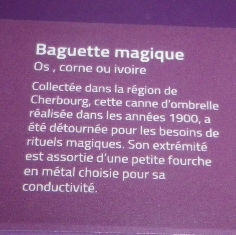 Exposition « Magie noire, Magie blanche »  Musée de Vire, Normandie, du 3 avril au 3 novembre 2024 Imgp0044