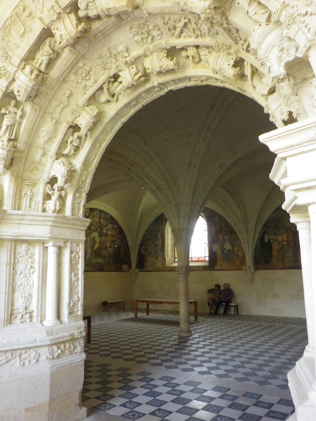 Mesdames, à l'abbaye royale Notre-Dame de Fontevraud (Fontevrault) Imgp3618