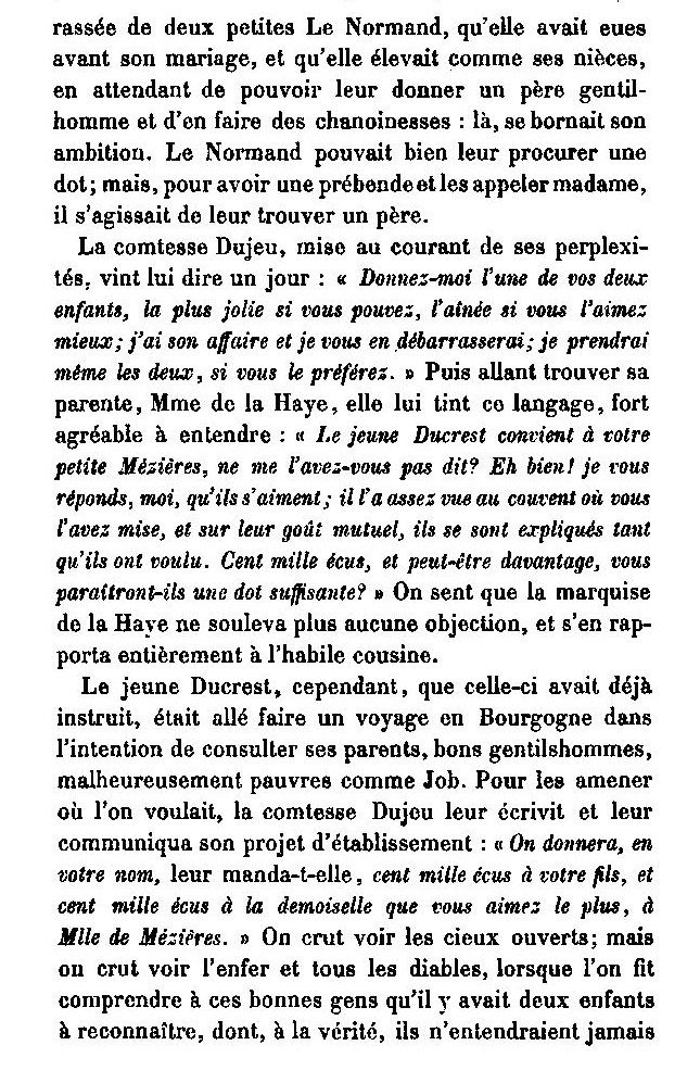 Félicité du Crest de Saint-Aubin, comtesse de Genlis, puis marquise de Sillery - Page 5 Messou15