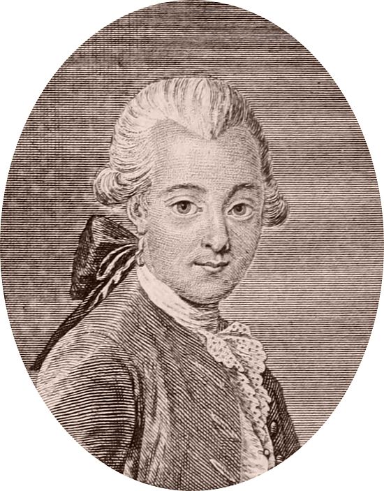 Le poète Nicolas-Joseph-Laurent Gilbert ( 1750 - 1780 ) Nicola11
