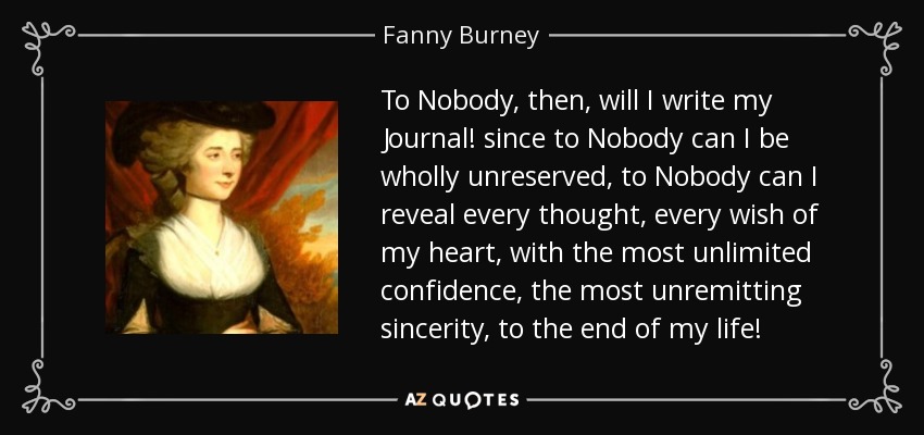 Frances Burney (1752-1840) Quote-10