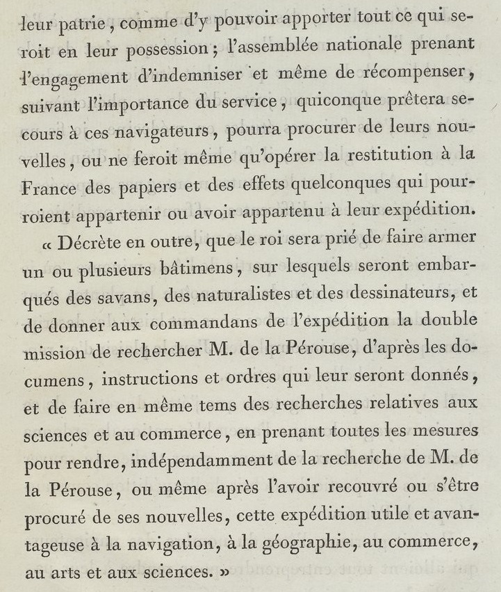 A la recherche de la Pérouse, Antoine Bruny d'Entrecasteaux (1737-1793) Relati12