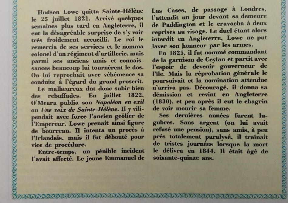 NAPOLEON - Hudson Lowe, Betsy Balcombe et Napoléon, à Sainte-Hélène Thumb249