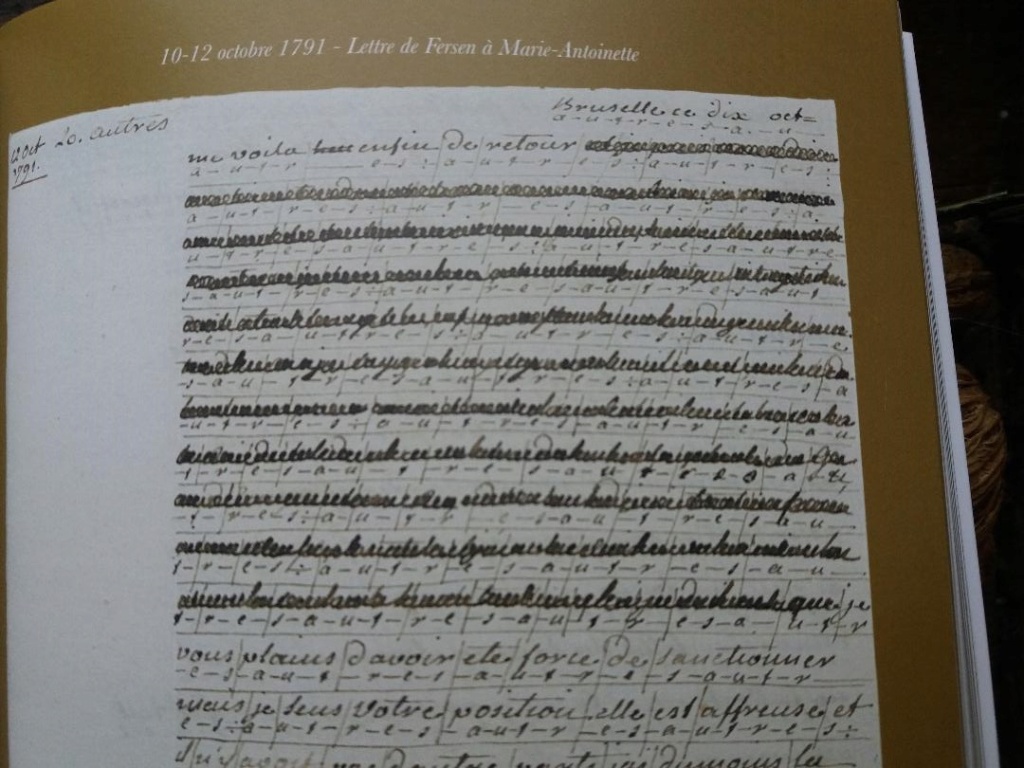 Isabelle Aristide-Hastir, Marie-Antoinette &  Axel de Fersen, Correspondance secrète Thumb527