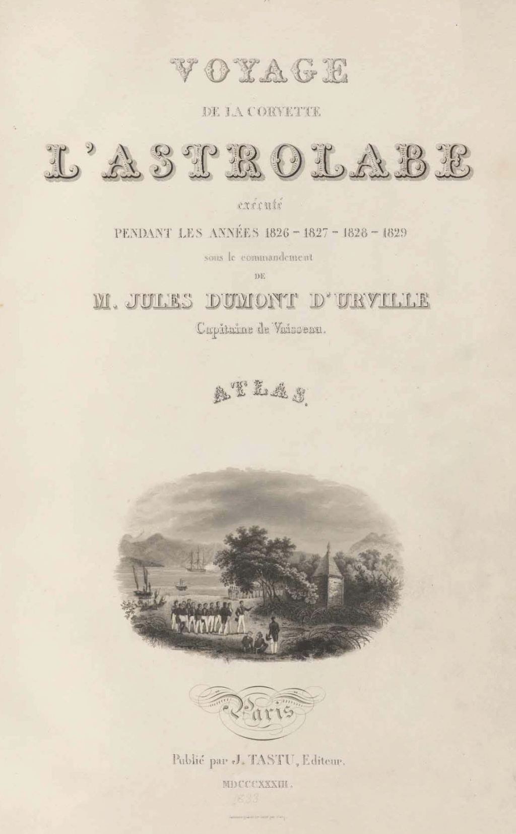 L'amiral Jules Dumont d'Urville ( 1790 - 1842  )  Voyage10