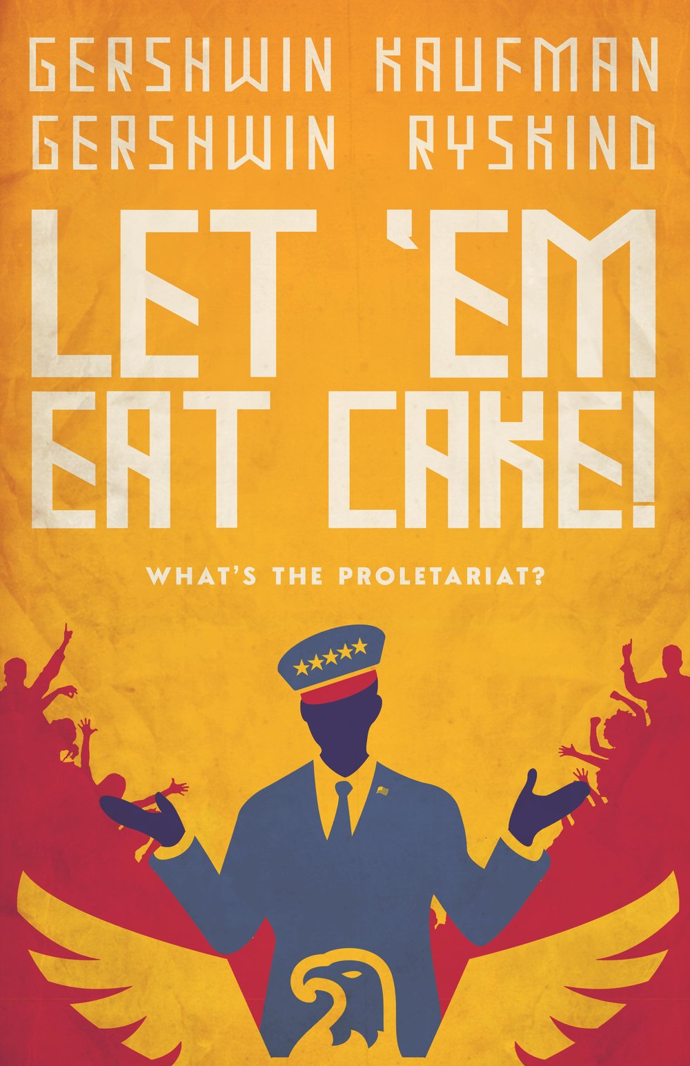 Une comédie musicale de Gershwin, " Let 'Em Eat Cake