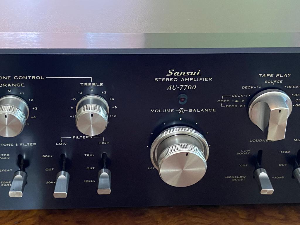 Sansui AU-7700 Integerated amp  09a07b10