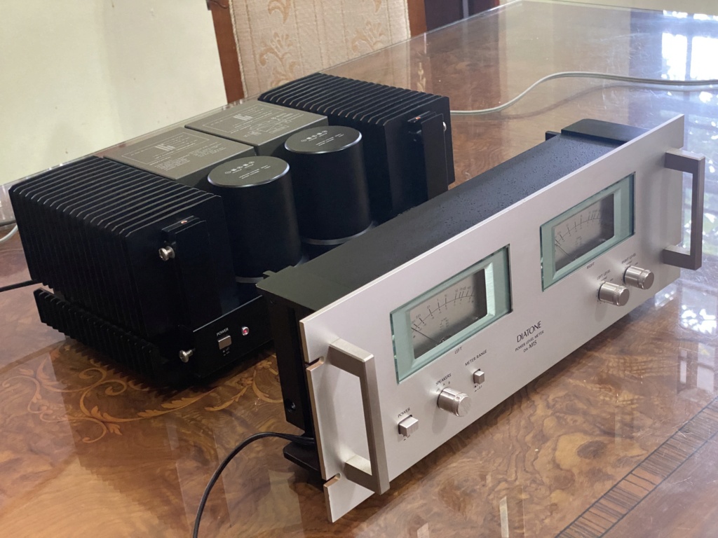 Diatone DA-A10DC+DA-M15 Hiend DC power amp 34f58810