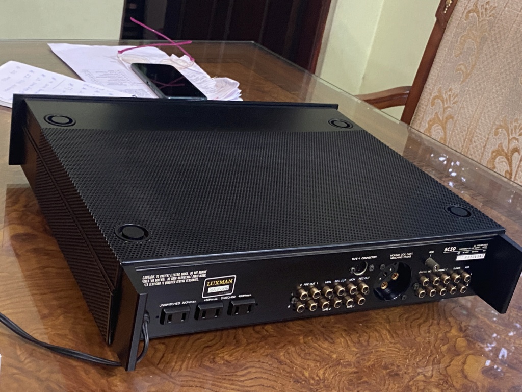 Luxman 5M21 & 5C50 Laboratory Reference Pre n power 547c2010