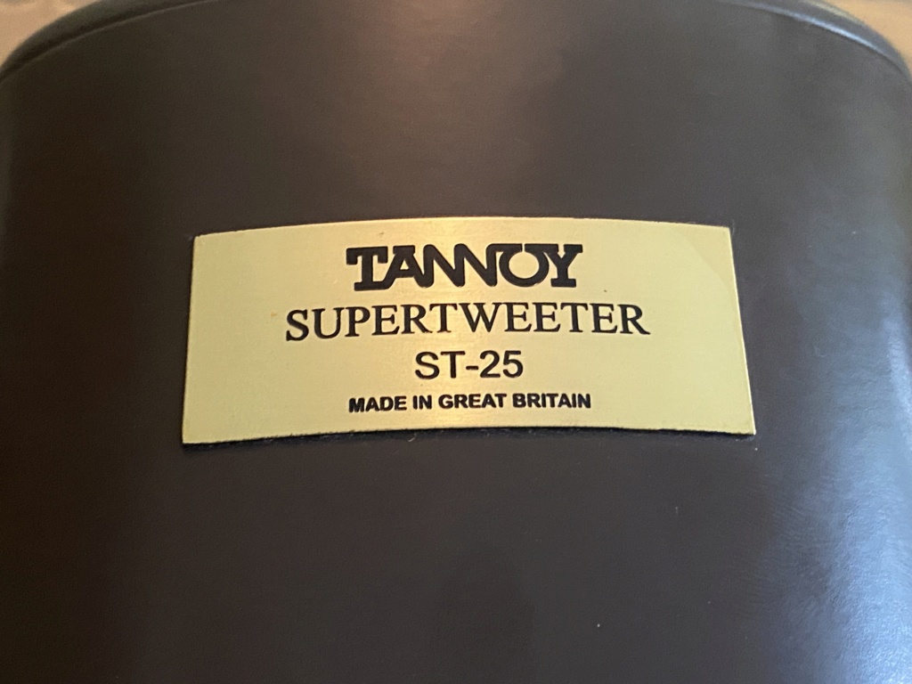 Vintage tannoy super tweeter st-25  58dc9f10