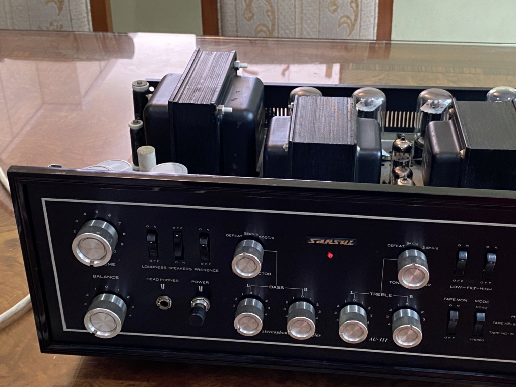Sold Sansui AU-111 tube amplifier 716a9710