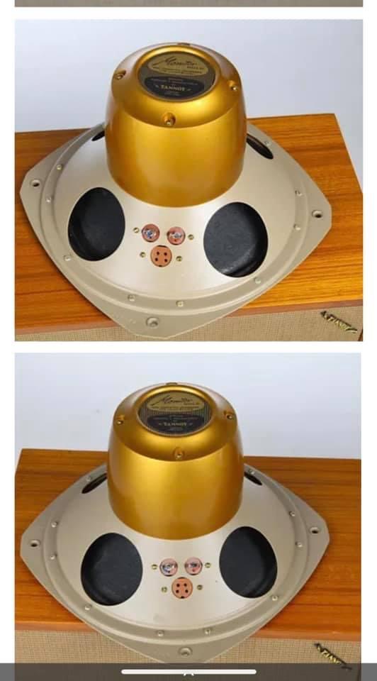 Tannoy 3lz sales monitor gold