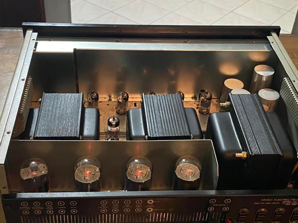 Vintage Sansui AU-111 tube integrated amp D0b16410