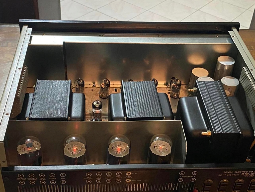 Vintage Sansui AU-111 tube integrated amp  D0b16410