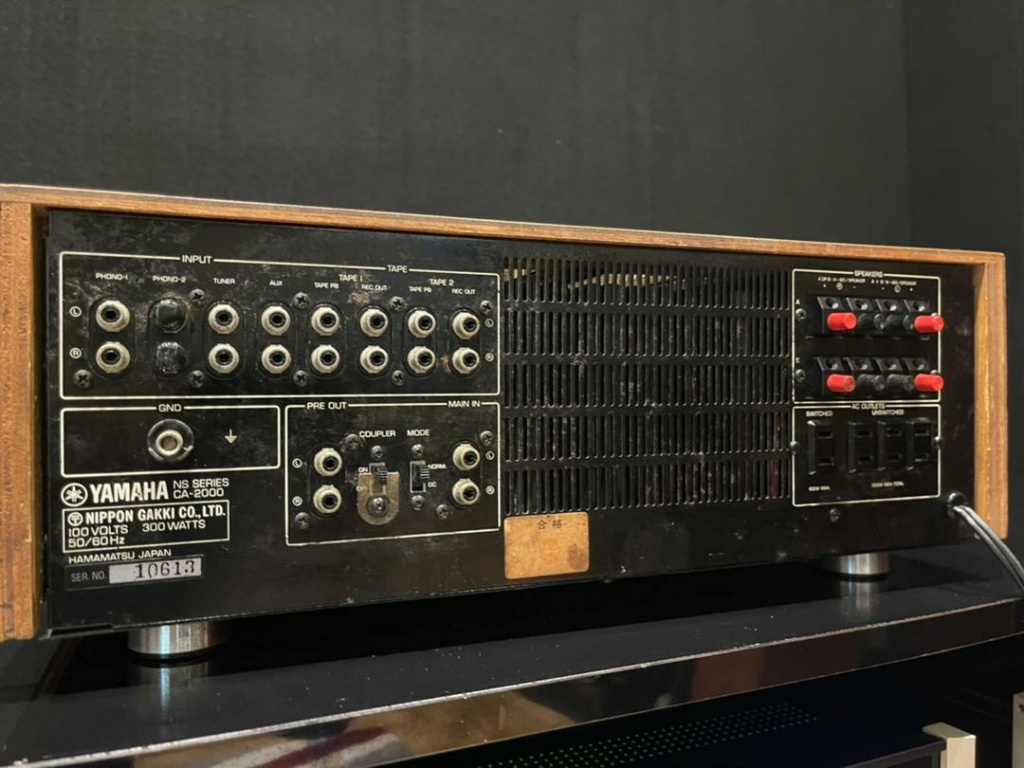 Yamaha cA-2000 amplifier sold D452a410