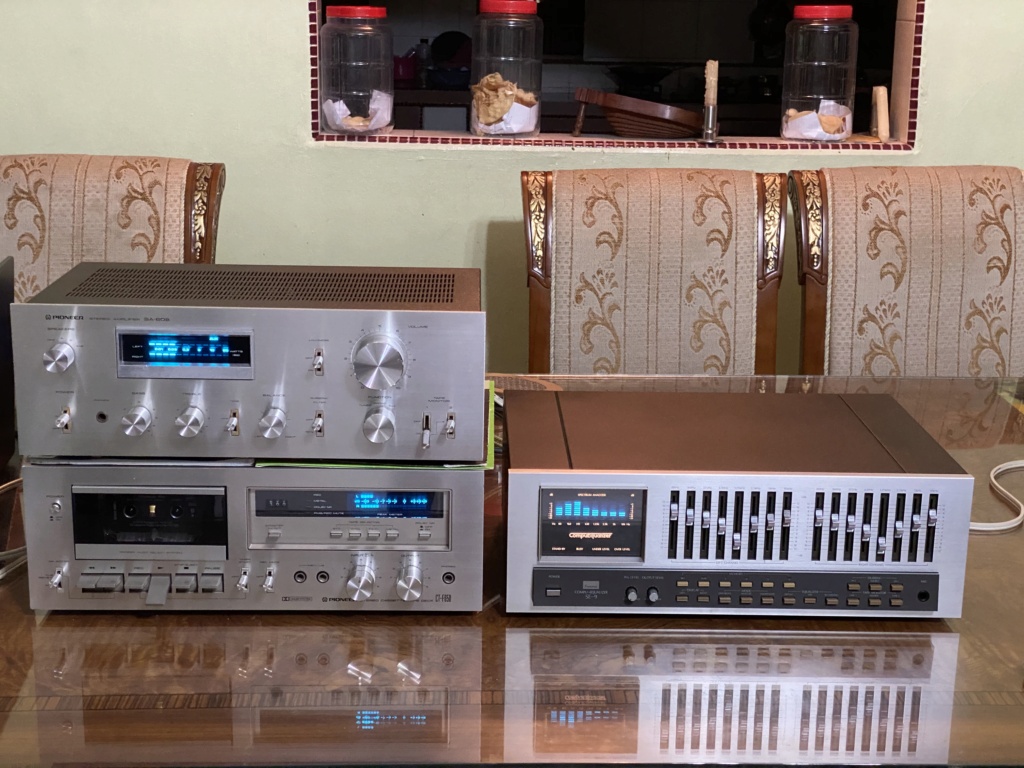 Pioneer amp deck& sansui Eq blueline series  D656b510