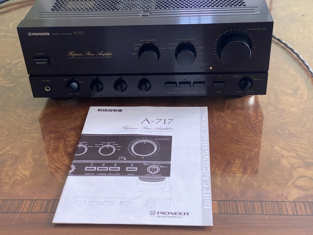 PIONEER A-717 Reference  AMPLIFIER E1c16610
