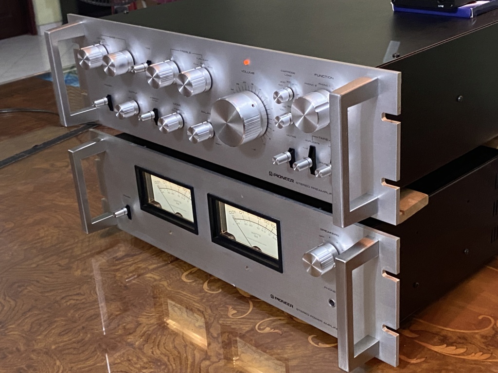 Pioneer M-73 & C-73 pre n power amplifier Fc506510