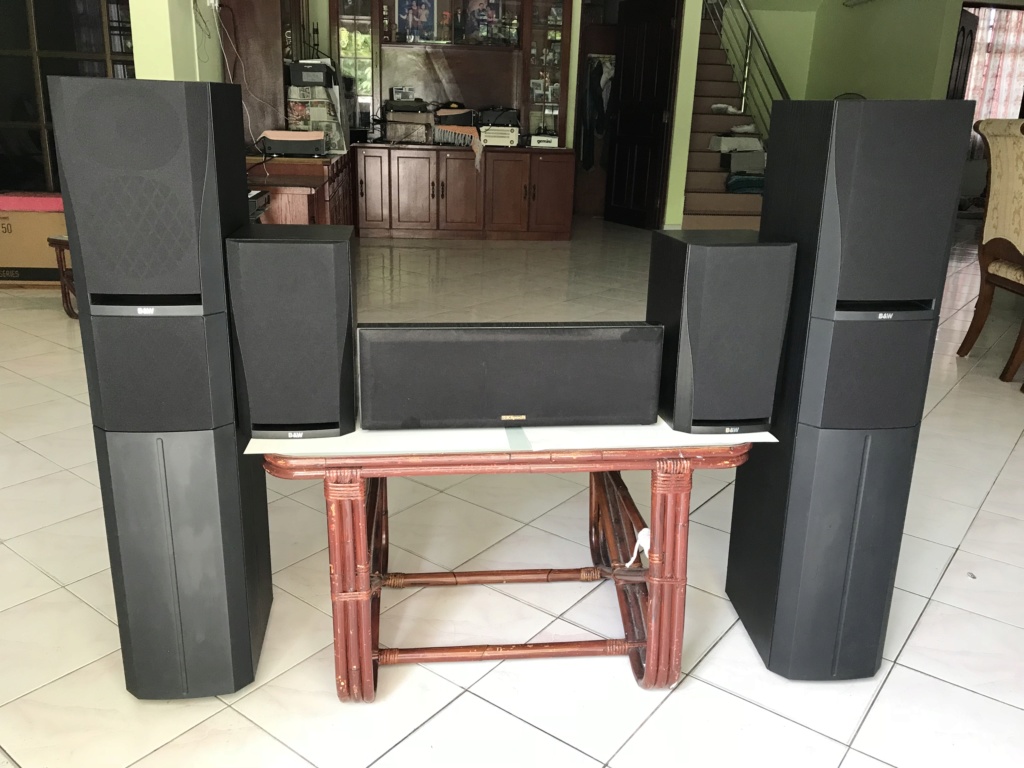 B&W DM'308nDM'302 n CC3 center speakers(vintage)