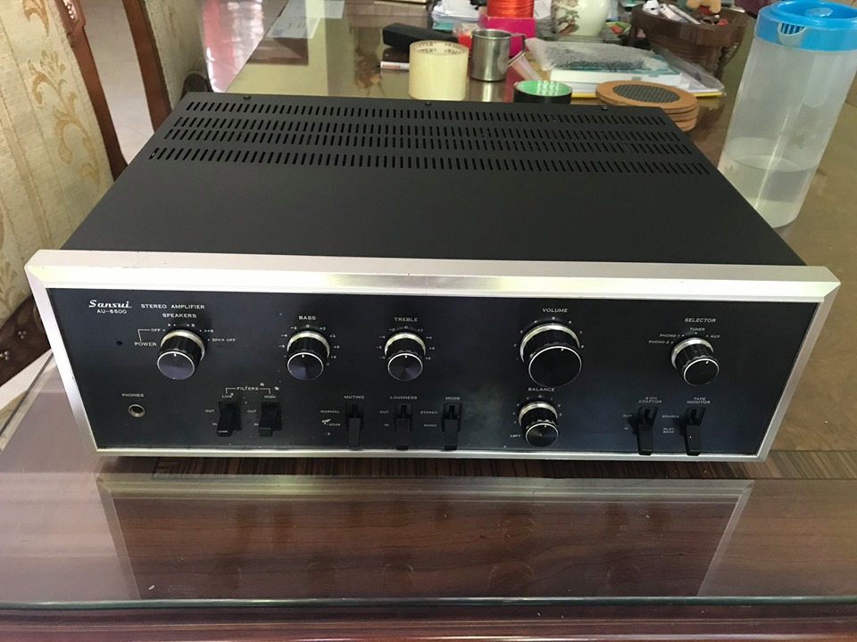 Sansui AU-6500 & Sansui SC-1110 SOLD S310