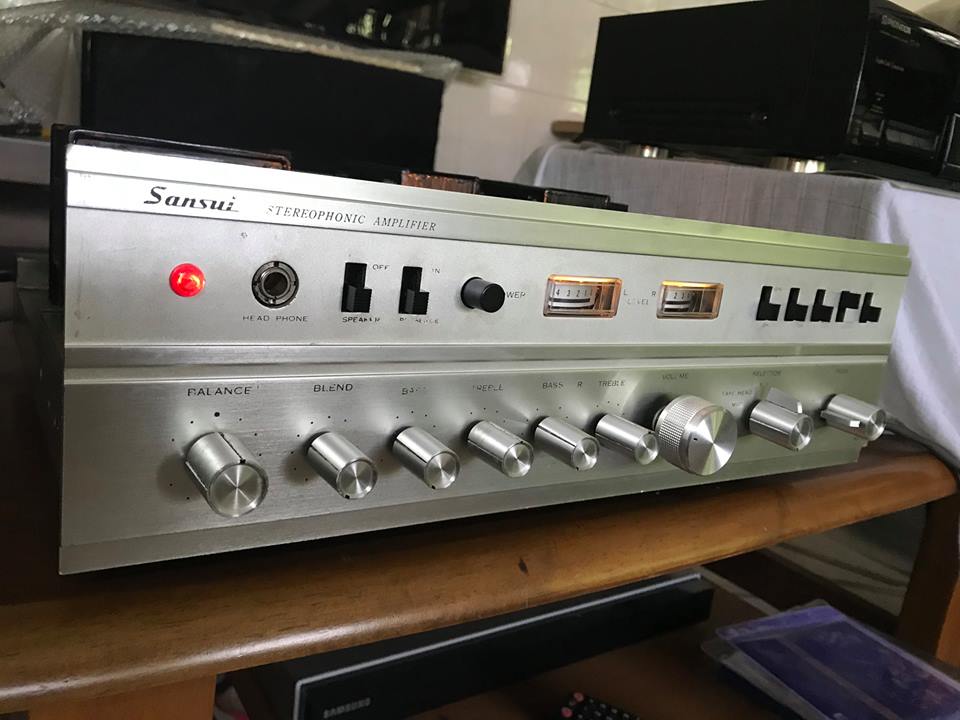 SANSUI AU-70 Tube Stereo Amplifier. San110
