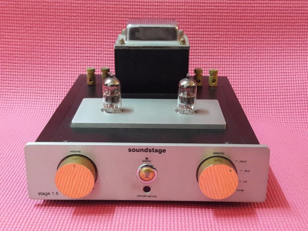 Soundstage 1.5 hybrid Integrated Tube Amplifier(SOLD) T110