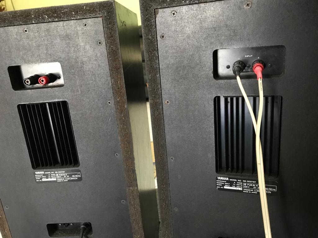 vintage YAMAHA NS-500- YST speakers made in japan