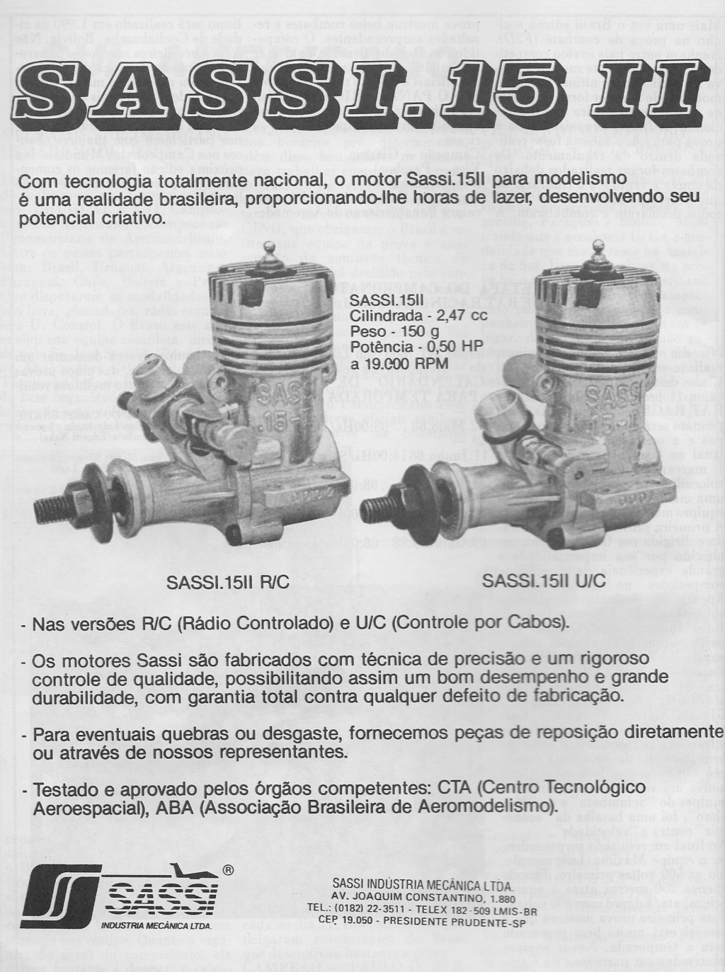 Motores antigos - lixo para uns, tesouro para outros - - Página 20 Sassi410