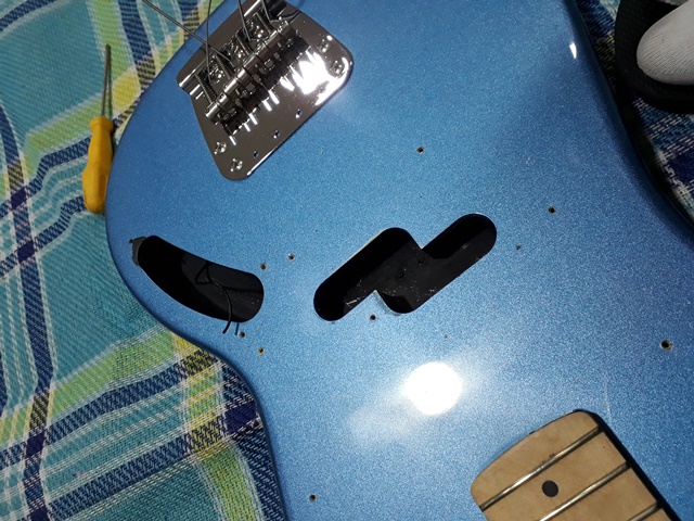 Projeto Squier Mustang Bass - Vintage Modified 20180724