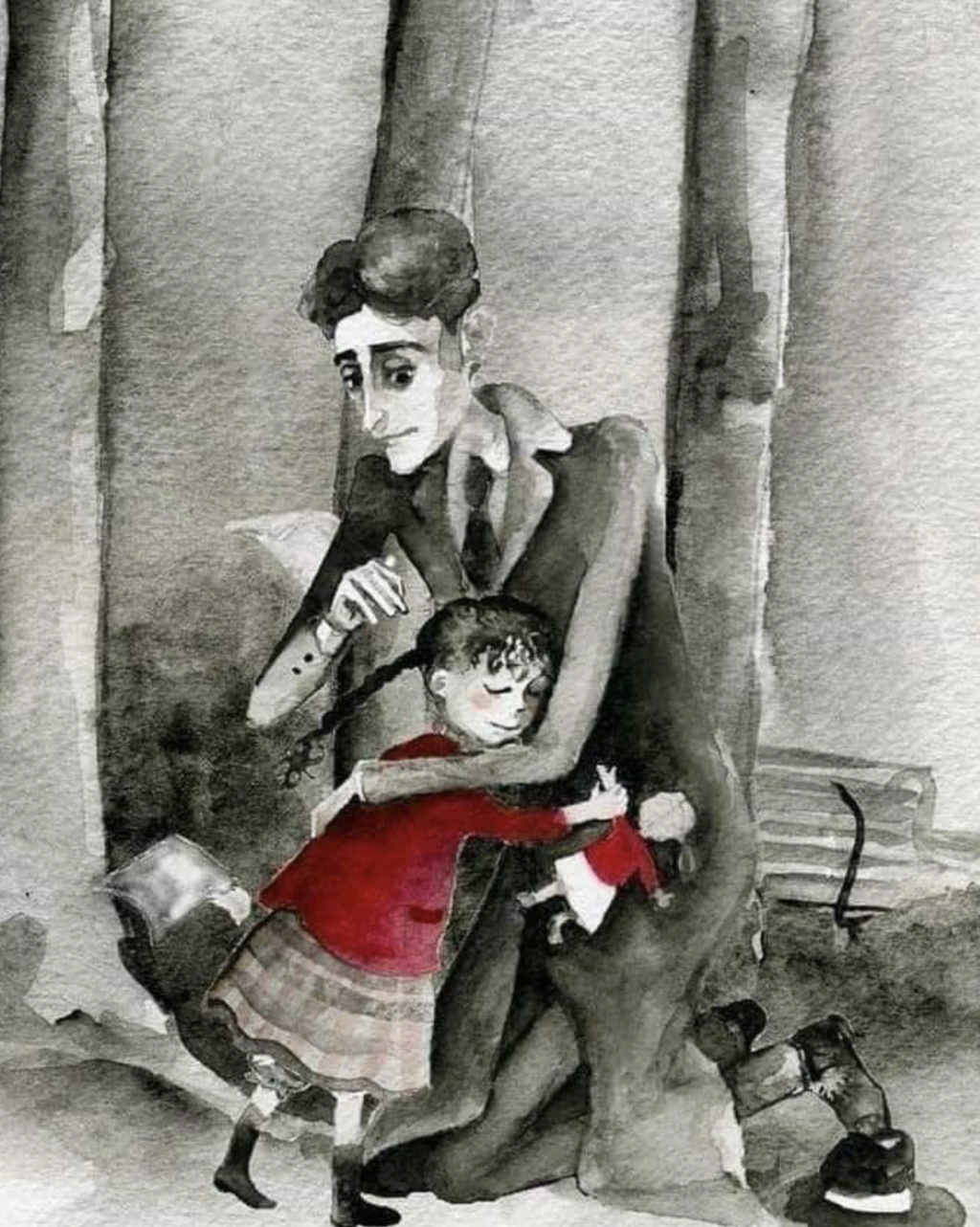 Kafka et la petite fille qui avait perdu sa poupée... Captu100