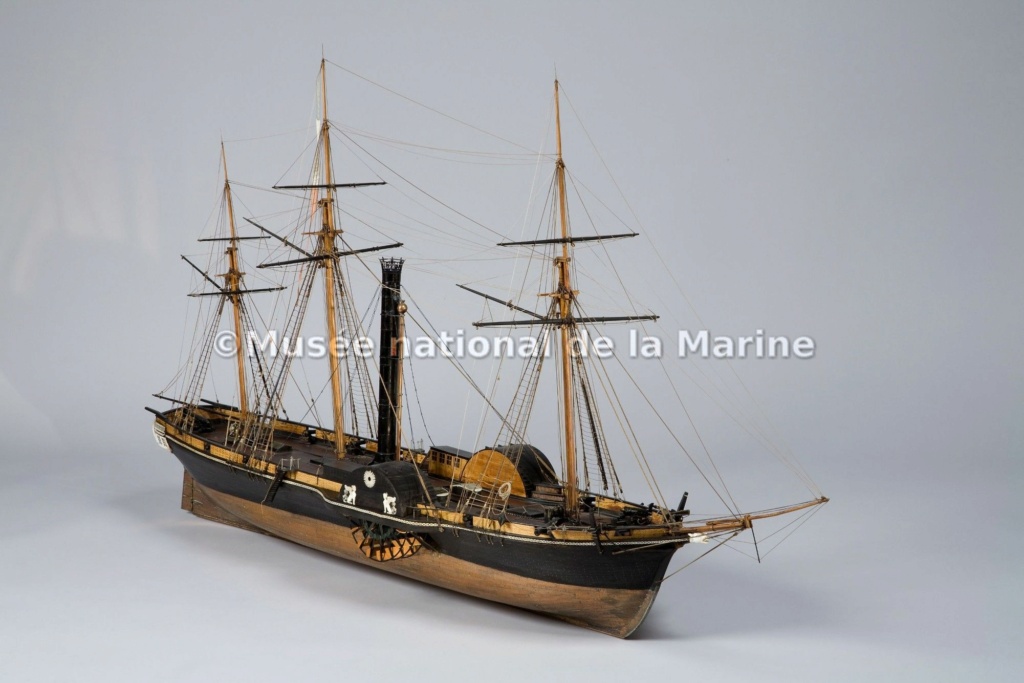 Corvette à vapeur Sphinx 1829 [plan AAMM navigable 1/50°] de JM MAI33 23-mg-10