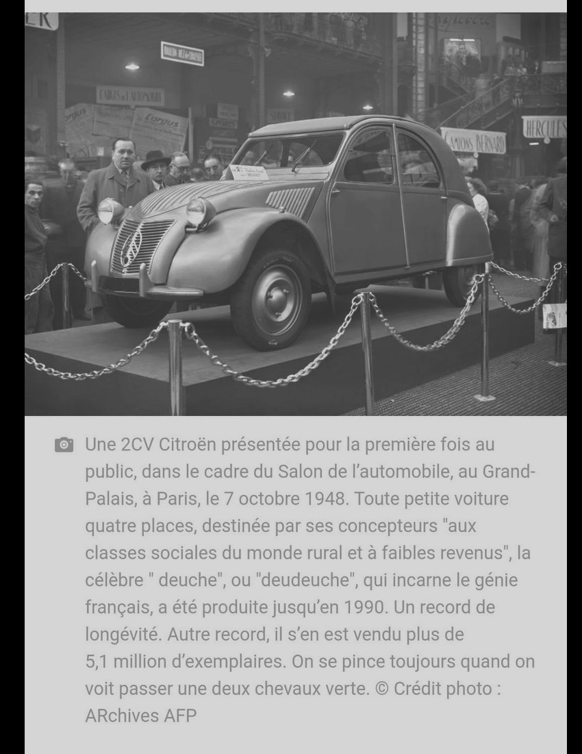 LA 2 CV PERMET TOUT 4 1243