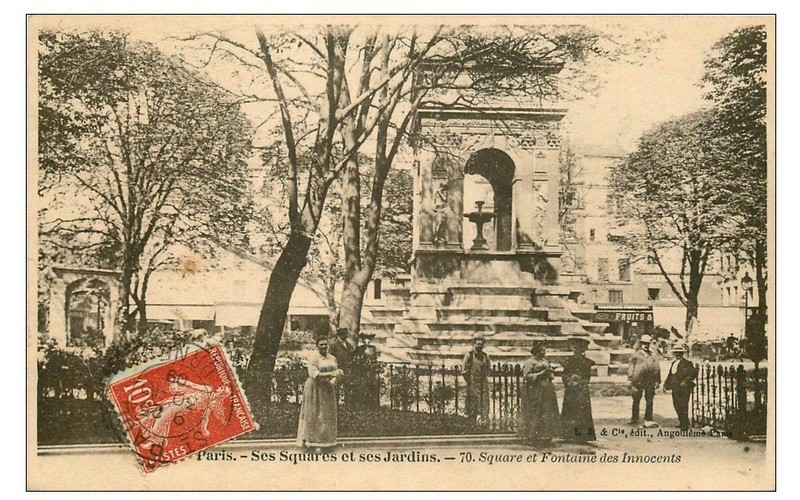 paris Le cimetière des Innocents Fj10