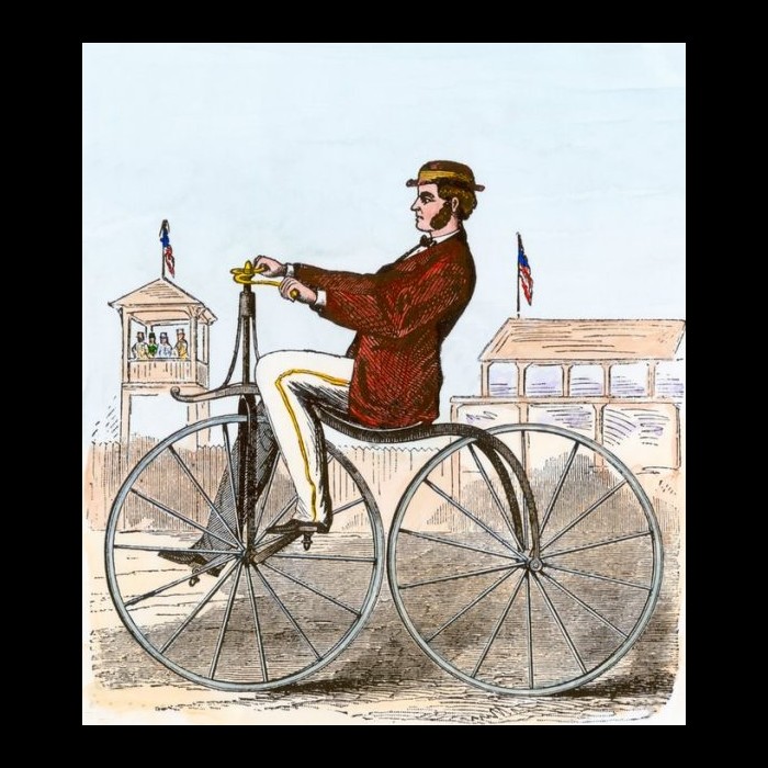 Bicyclette (La reine) : ses lointaines et obscures origines Sans2812